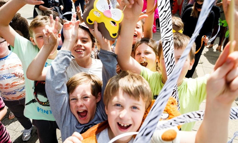 Wild at school hero