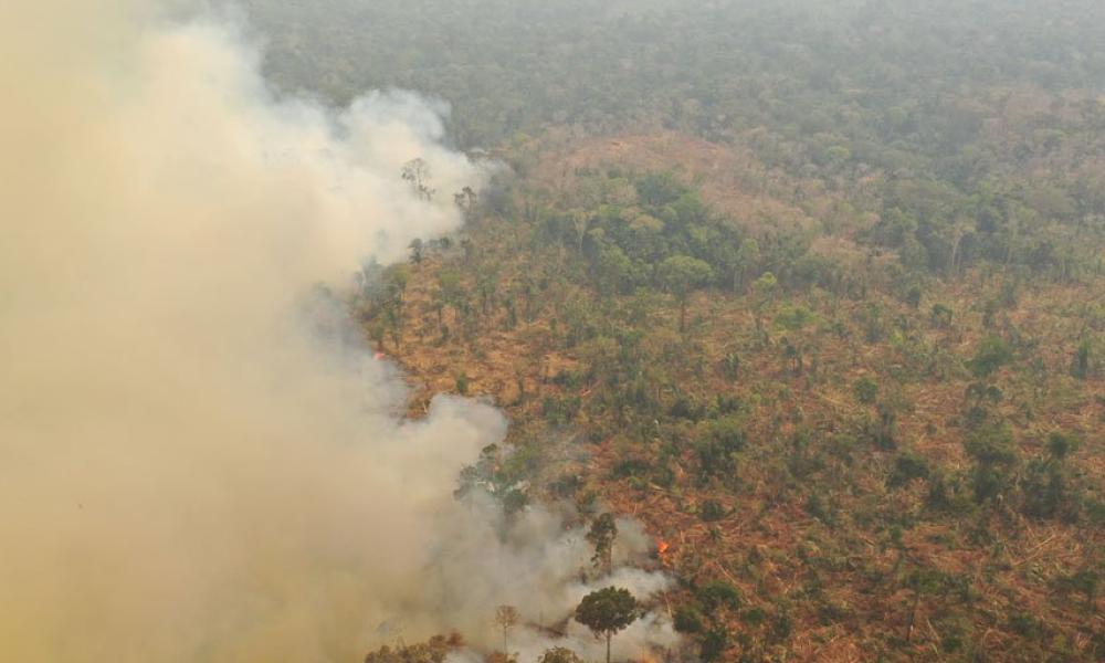 Amazon fires still raging