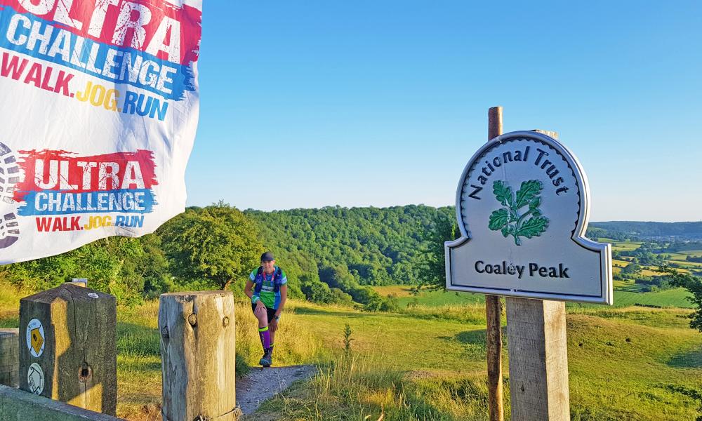 Cotswold Way Challenge Coaley Peak View
