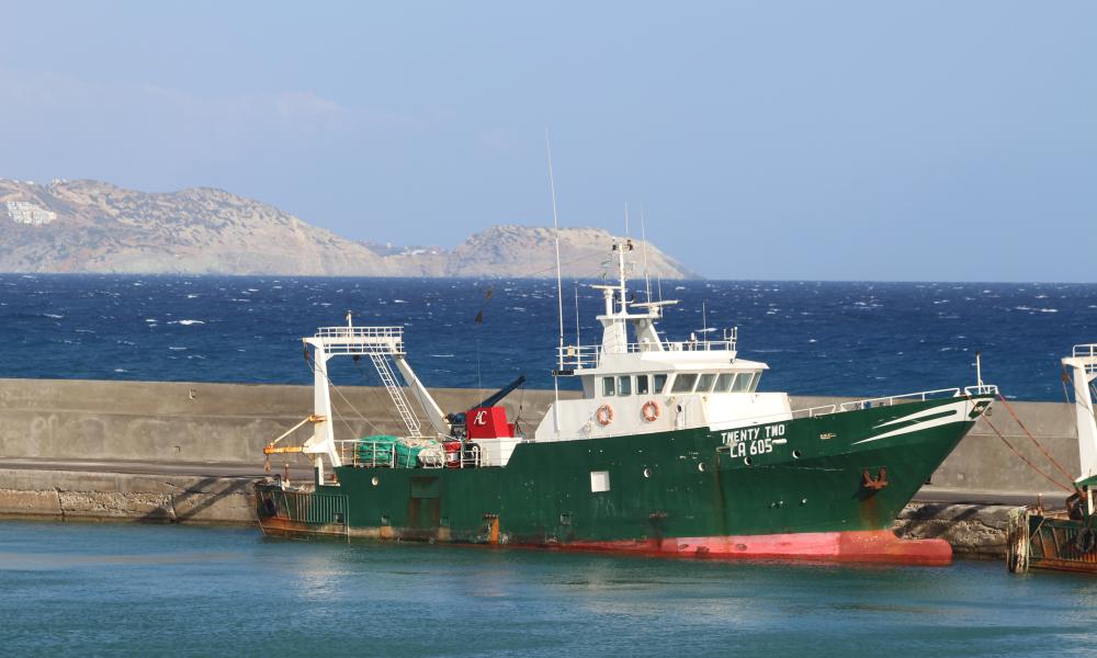 Otter Trawler in Greece