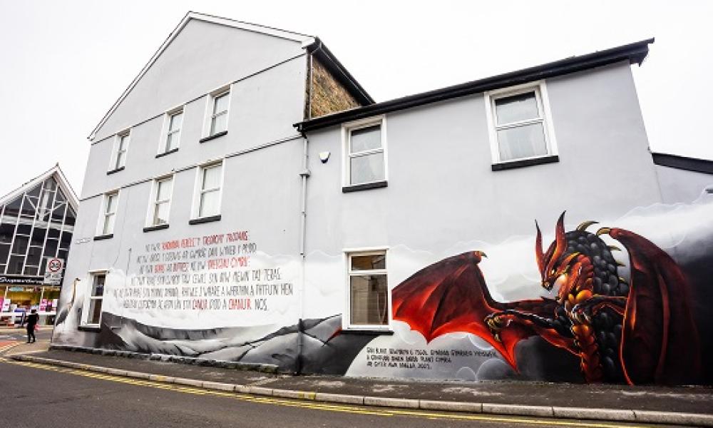 Treorchy mural