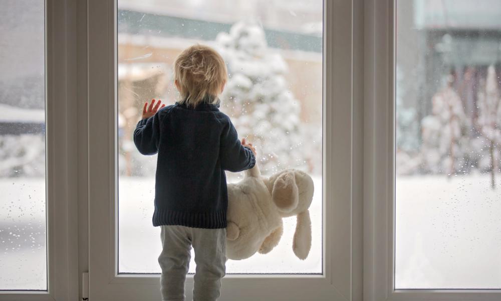 Child with teddy