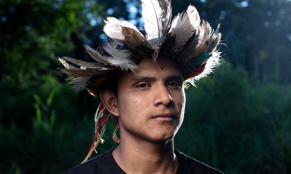 Bitaté Uru Eu Wau Wau, the president of the Uru Eu Wau Wau Idigenous People's Association