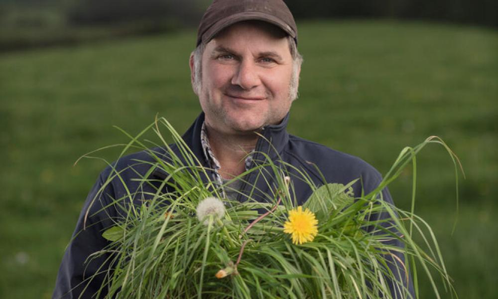 Portrait of regenerative farmer James Robinson
