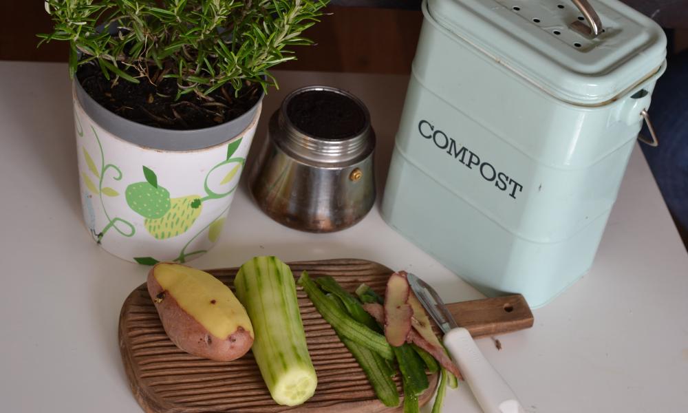 Food compost bin