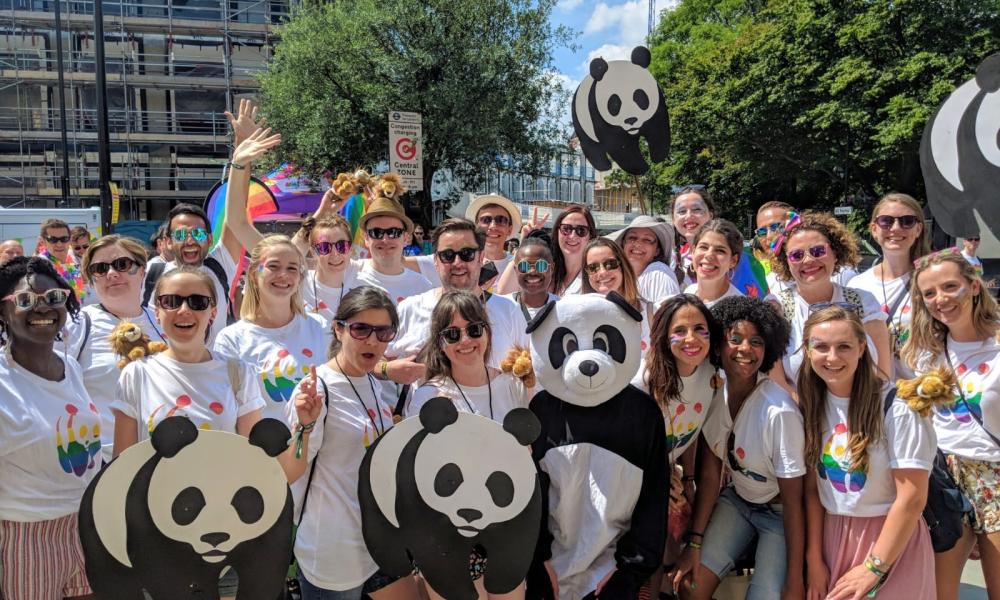 WWF Pride march 2018