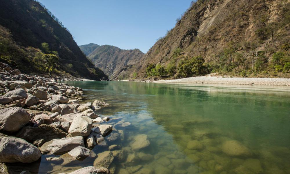 River Ganga, near Rishikesh, India