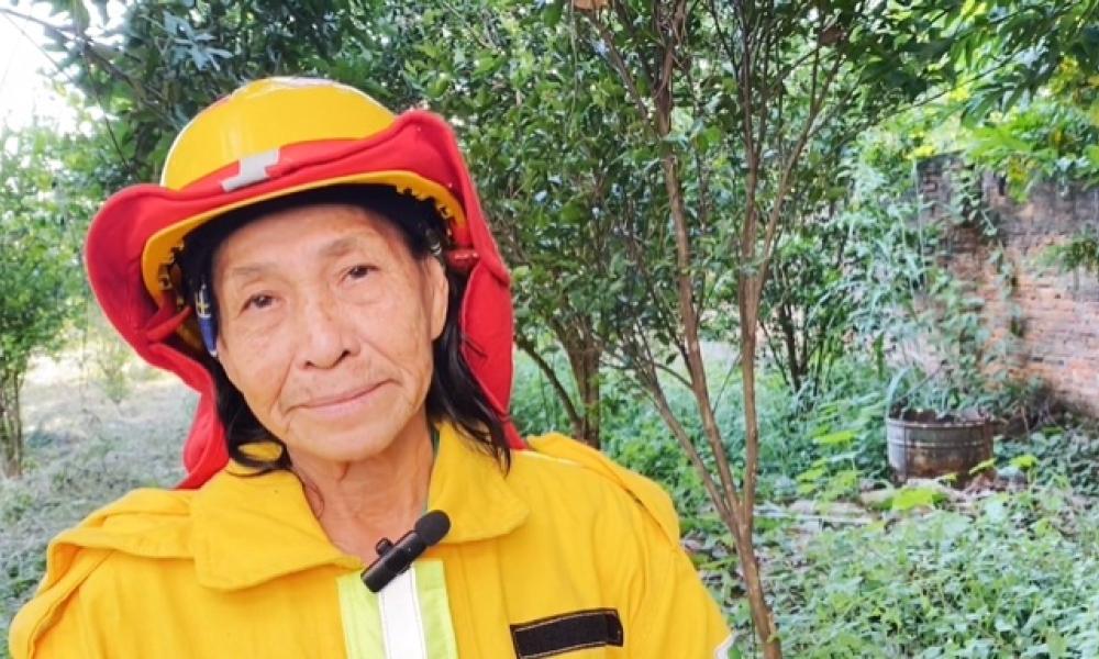 Ms Marina firefighter