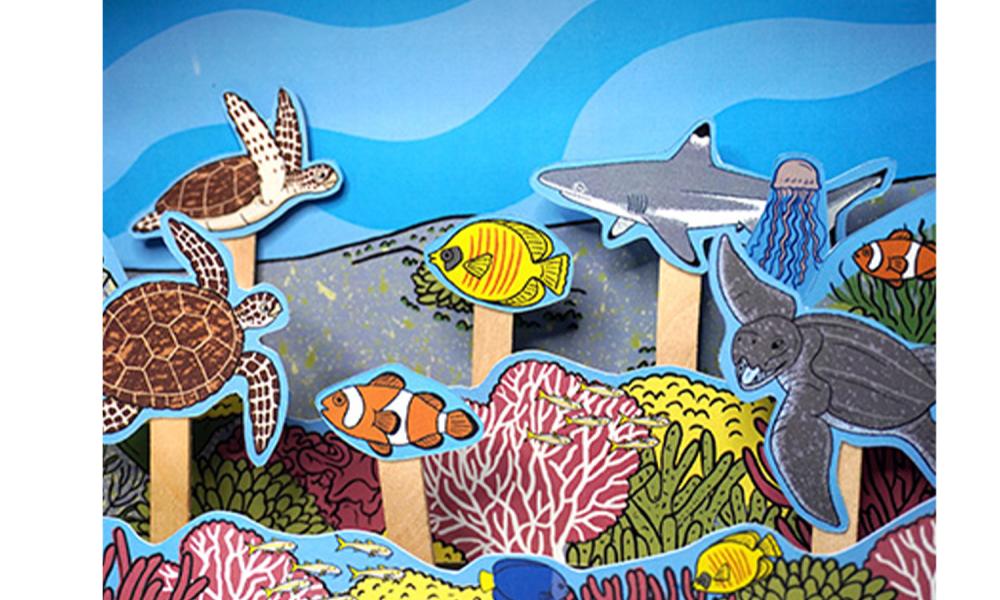 Go Wild puppet theatre - Step 7