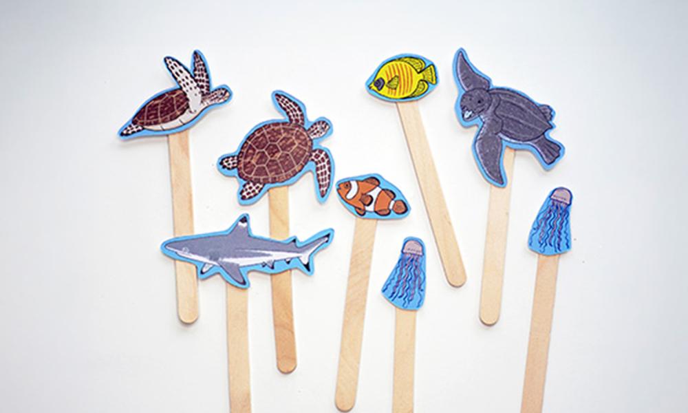 Go Wild puppet theatre - Step 6