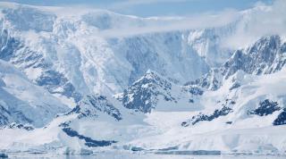 The cold and icy Antarctic landscape, Antarctic Peninsula
