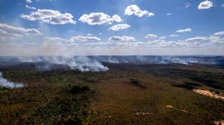 Fires on Parabubure Indigenous land Cerrado and Amazon Biomes  