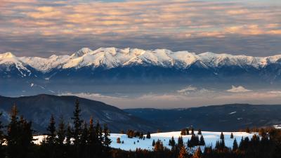Pirin National Park and World Heritage site in Bulgaria as seen from neighbouring Rila National Park. © MayaEye Photography