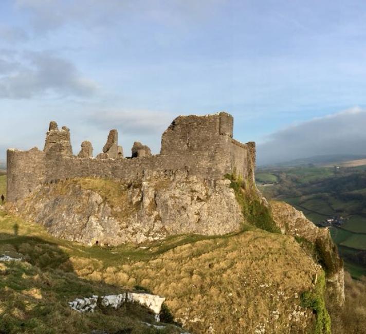 Wales, Castell Carreg Cennen Wales, Castell Carreg Cennen