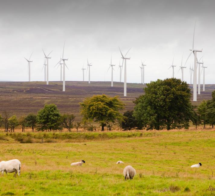 Black Law windfarm near Carluke in Scotland, UK. Black Law windfarm near Carluke in Scotland, UK.