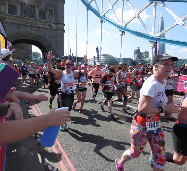 London Marathon Wwf
