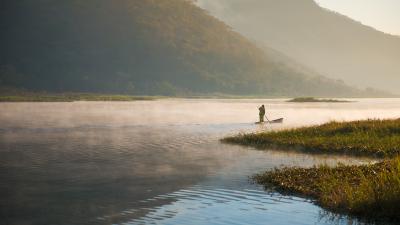 Lake in Zambia