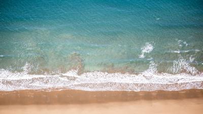 The shoreline of World Heritage listed Curtis Island. Gladstone, Queensland, Australia.