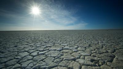 Cracked earth