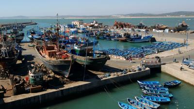 Fishing port of Essaouira, Morocco