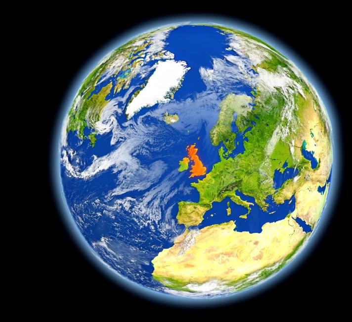 UK Footprint map