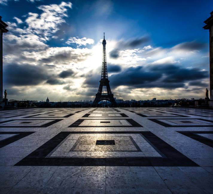 Eiffel tower in Paris Eiffel tower in Paris