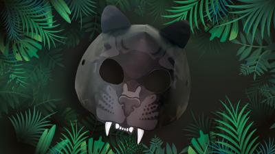 Black Jaguar Mask Black Jaguar Mask