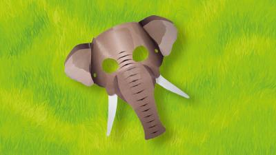 elephant mask elephant mask