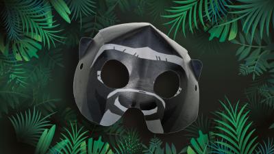 Gorilla Mask Gorilla Mask