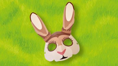 Hare mask Hare mask