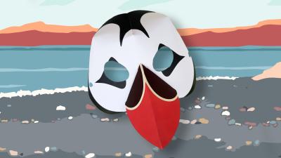 Puffin mask Puffin mask
