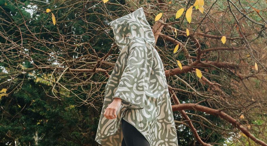 Whispers Of Nature Reusable Poncho