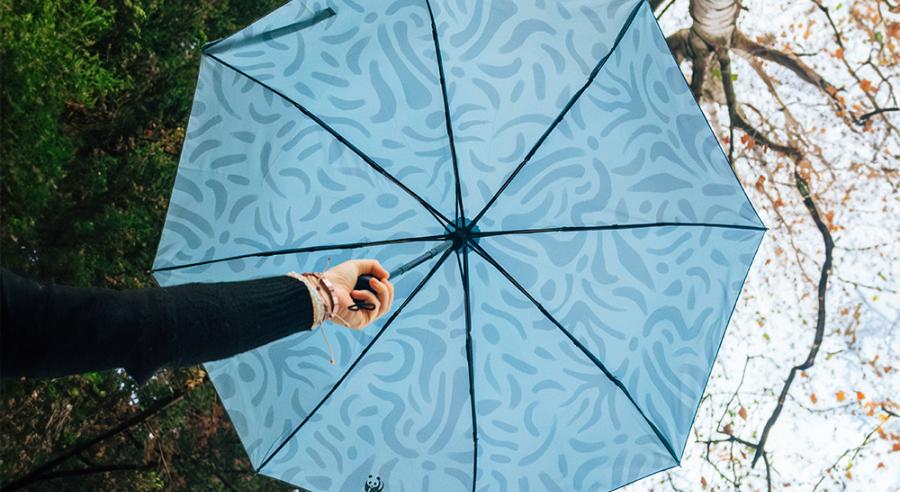 Whispers of Nature Compact Luxe Umbrella