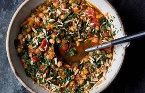 Spanish Chickpea & Almond Stew