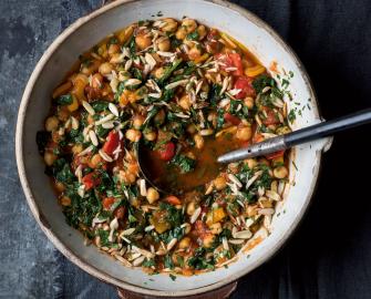 Spanish Chickpea & Almond Stew