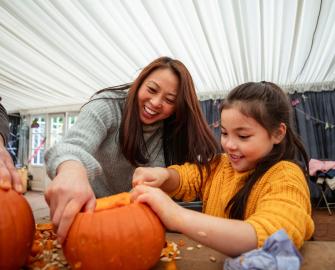 Go wild with pumpkins