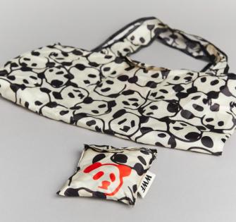 Panda foldaway bag