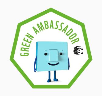 Green Ambassador Switch Badge