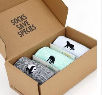 Critically Endangered Adult Socks £12.00