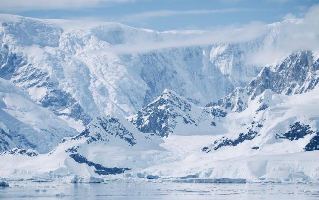 The cold and icy Antarctic landscape, Antarctic Peninsula