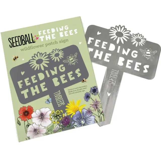 Feeding the Bees Sign