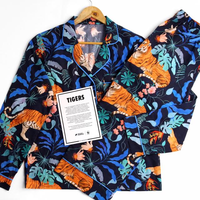 Critically Endangered Pyjamas - Tiger Print (Unisex) 