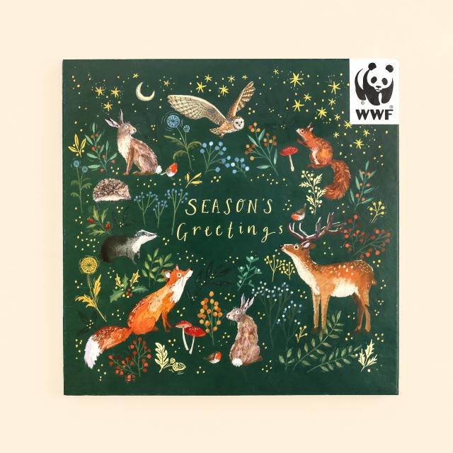 Woodland Season’s Greetings Cards (10 Pack)