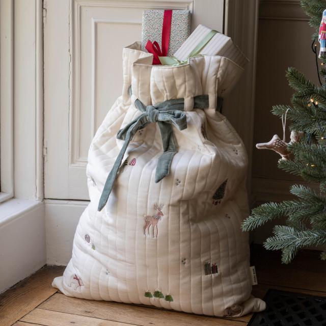 Reindeer Christmas Present Sack