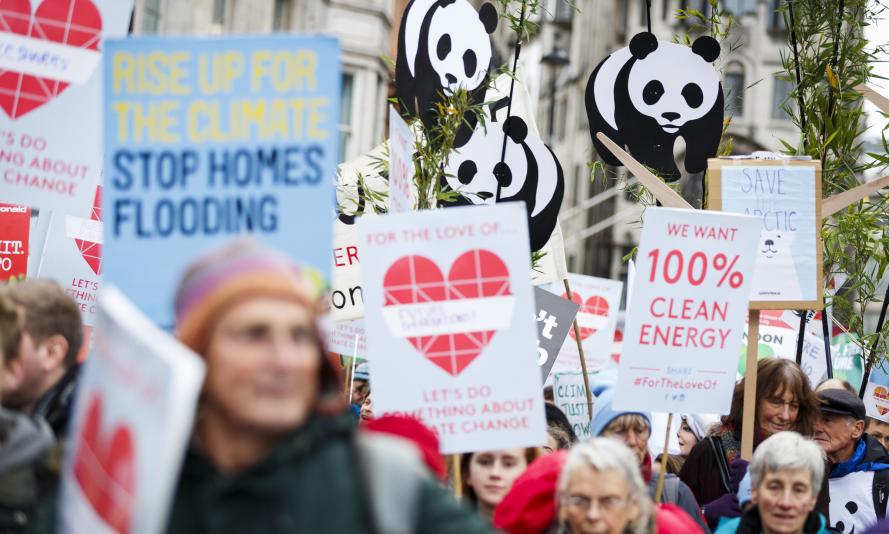 London Climate March