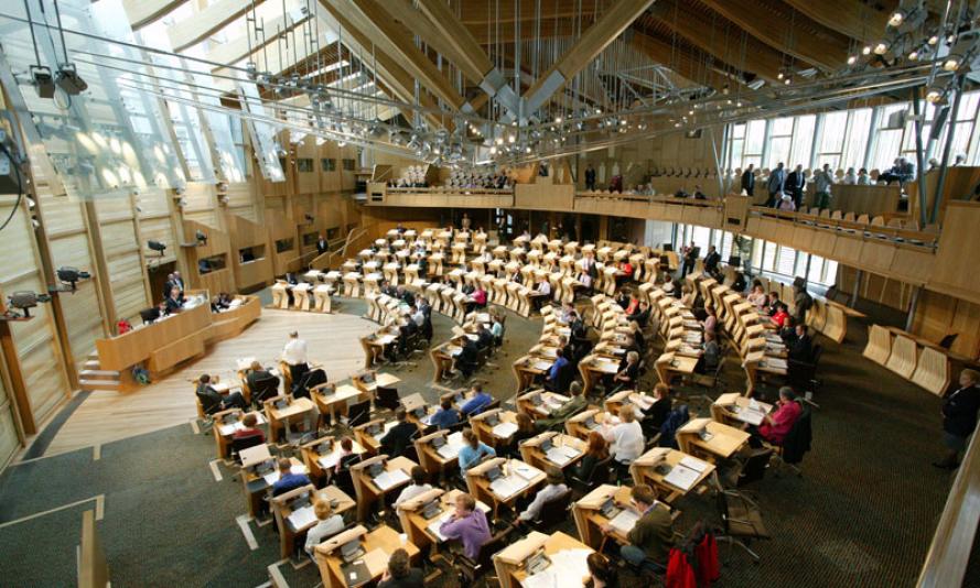 Scottish Parliament chamber