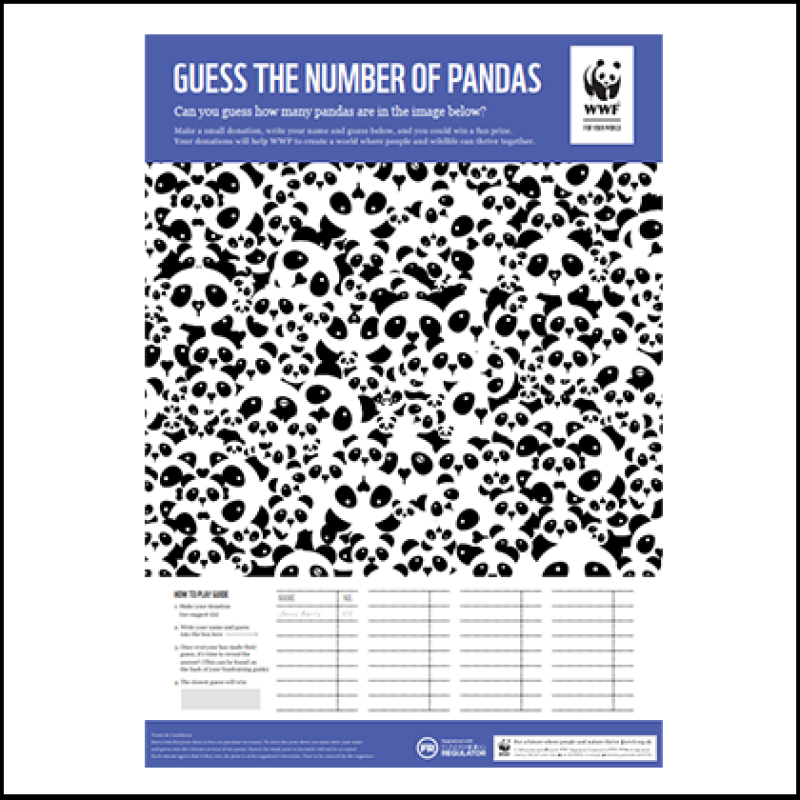 Guess the panda game