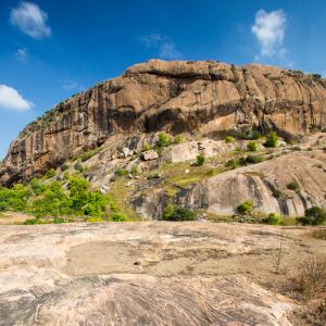 A Granite peak in the Western ghats near Bangalore