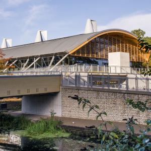 The Living Planet Centre - View from the canal