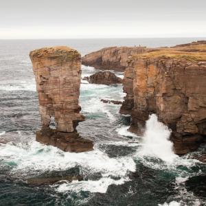 Yesnaby Castle, a sea stack at Yesnaby